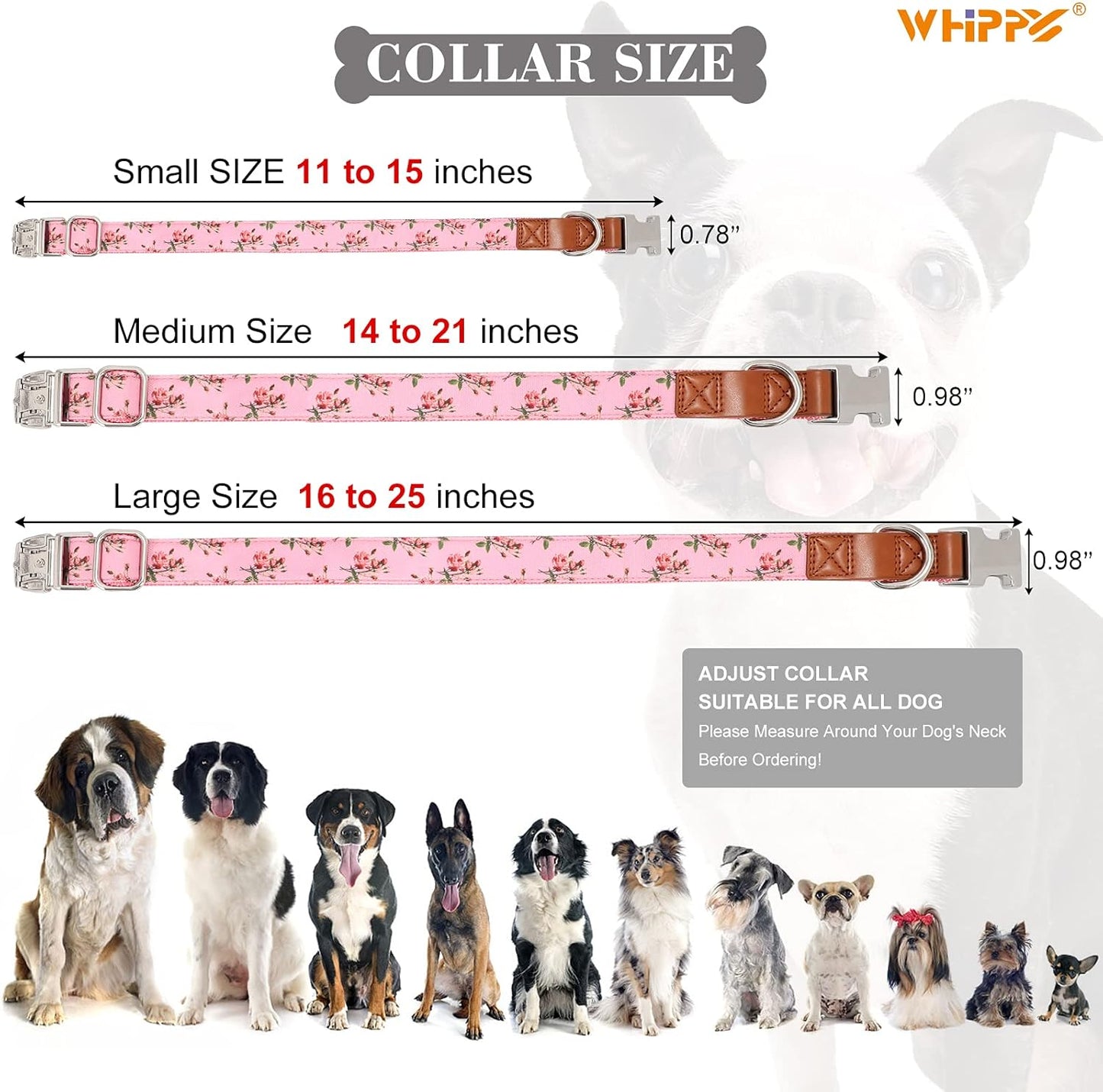 Floral Dog Collar